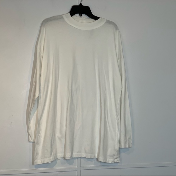 WE THE FREE Long Sleeve Cotton Crew-Neck Tee - Picture 1 of 9